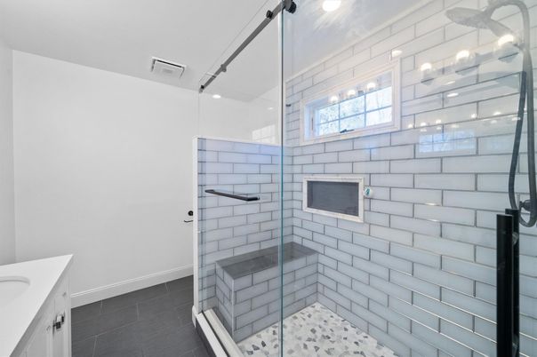 Bathroom, Glass Shower, Interior