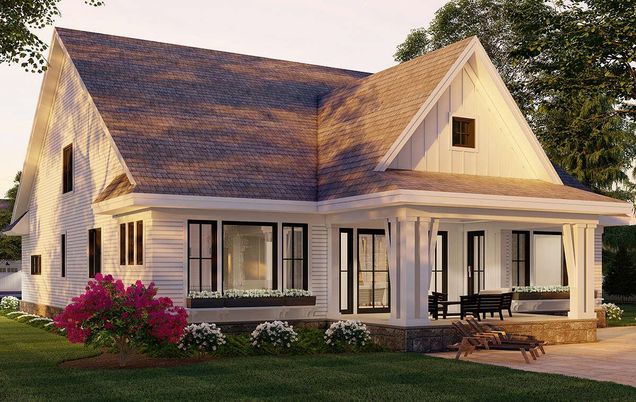 Exterior, Facade, Farmhouse