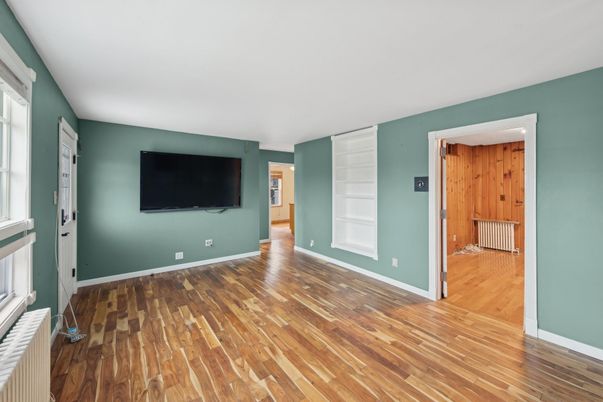 Empty room, Interior, Wood Texture Flooring