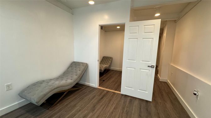 Interior, Recessed Lighting, Wood Texture Flooring