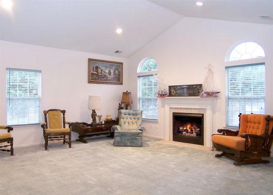 Fireplace, Interior, Recessed Lighting
