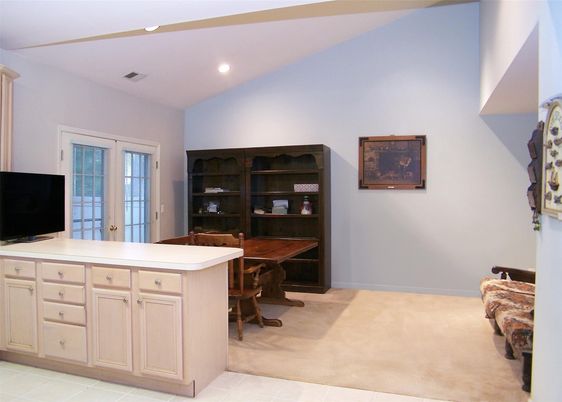Home Office, Interior, Recessed Lighting