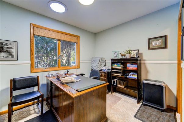 Home Office, Interior, Recessed Lighting