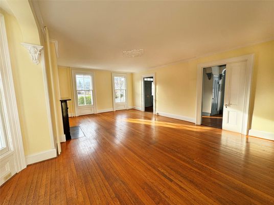 Empty room, Interior, Wood Texture Flooring