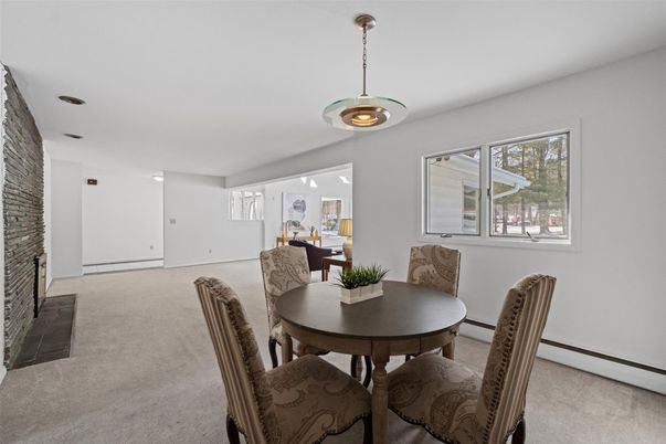 Dining room, Interior, Stone Walls