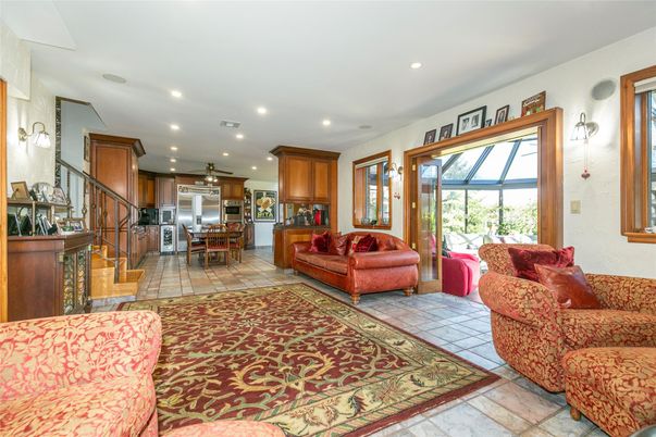 Interior, Kitchen, Living room, Recessed Lighting, Stainless Steel Appliances