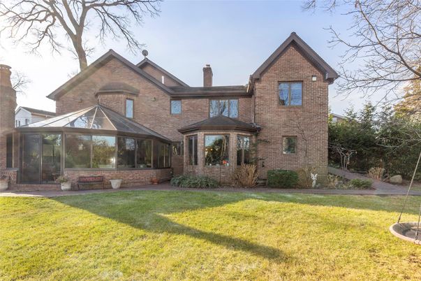 Backyard, Exterior, Facade, Brick Facade, Tudor Revival