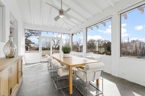 Dining room, Interior, Sun Room