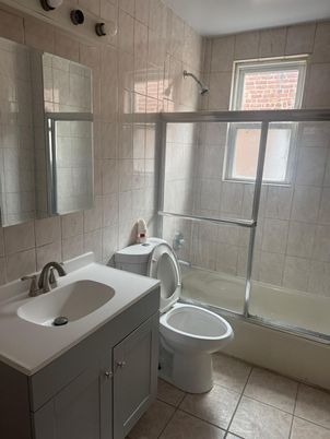 Bathroom, Dual Sink Vanities, Glass Shower, Interior