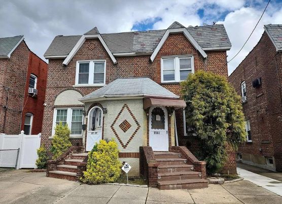 Exterior, Facade, Brick Facade, Tudor Revival
