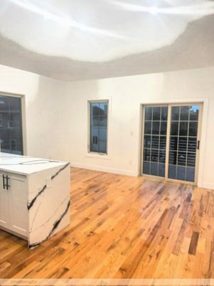Empty room, Interior, Kitchen, Wood Texture Flooring