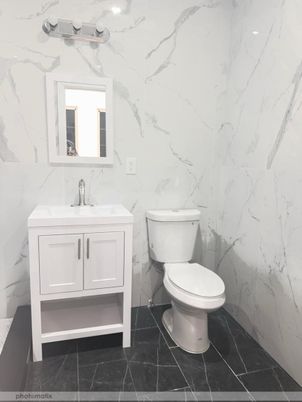 Bathroom, Interior, Marble Walls