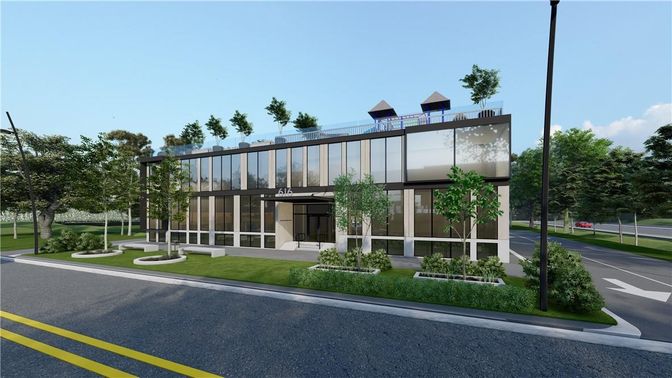 Exterior, Facade, Modern
