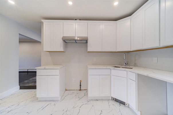Interior, Kitchen, Marble, Recessed Lighting