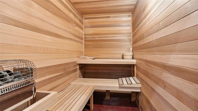 Interior, Sauna Room