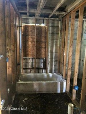Bathroom, Interior, Wooden Walls