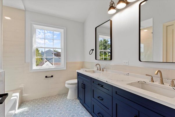 Bathroom, Dual Sink Vanities, Interior