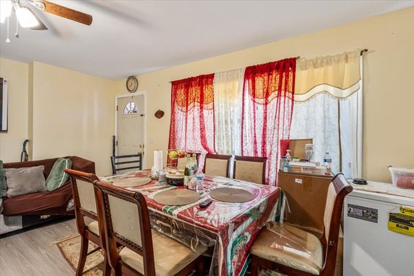 Dining room, Interior, Wood Texture Flooring