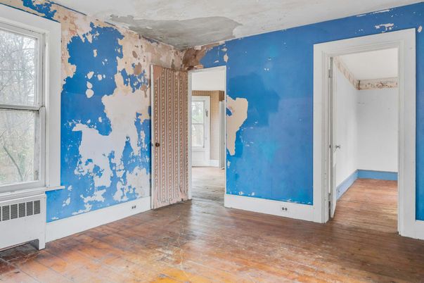 Empty room, Interior, Wood Texture Flooring