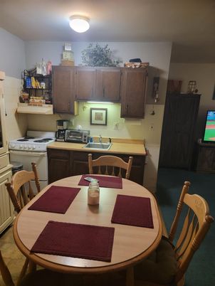 Dining room, Interior, Kitchen