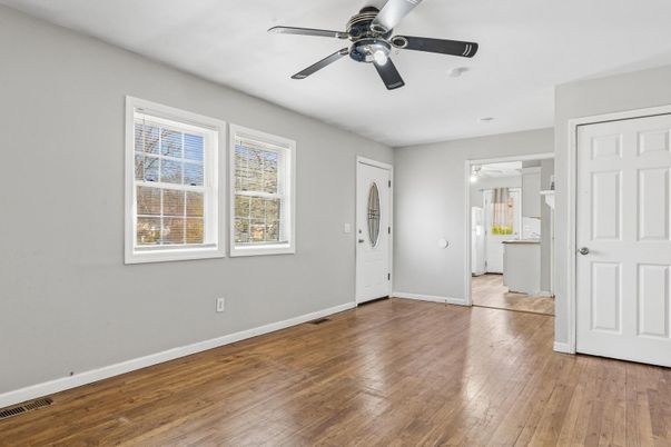 Empty room, Interior, Wood Texture Flooring