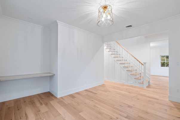 Empty room, Interior, Wood Texture Flooring