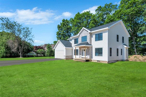 Attached, Backyard, Detached Garage, Exterior, Facade, Farmhouse