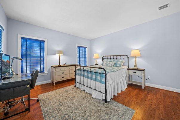 Bedroom, Home Office, Interior, Wood Texture Flooring