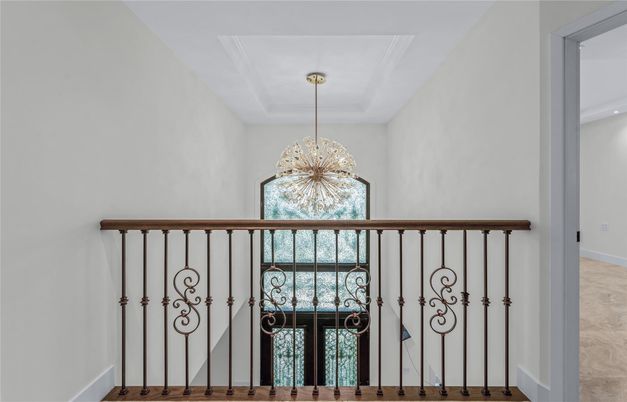 Chandelier, Interior