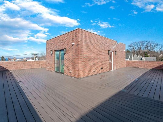 Exterior, Wood Texture Flooring