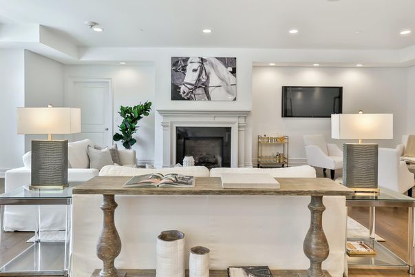 Fireplace, Interior, Recessed Lighting