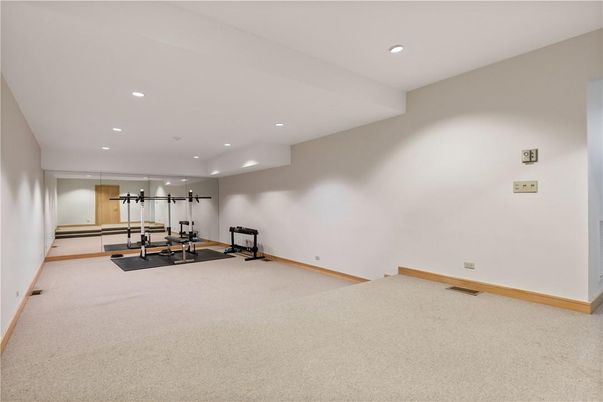 Fitness Equipment, Interior, Recessed Lighting