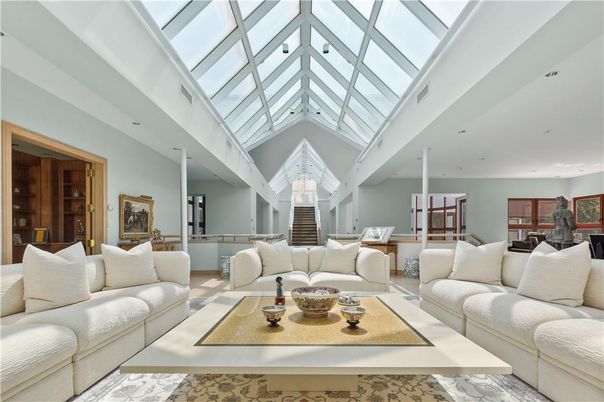 Dining room, Glass Ceilings, Interior, Living room, Recessed Lighting