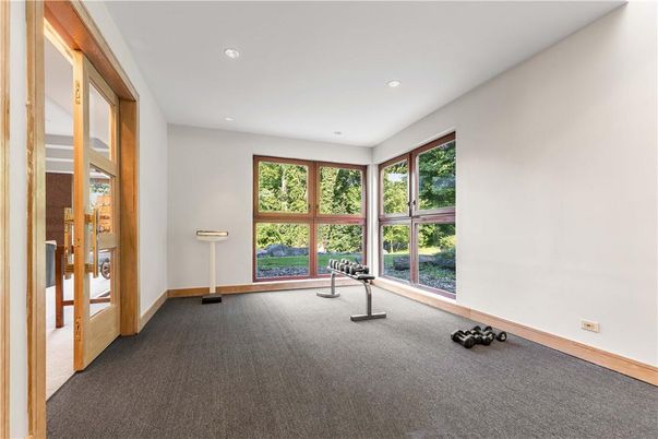 Fitness Equipment, Interior, Recessed Lighting