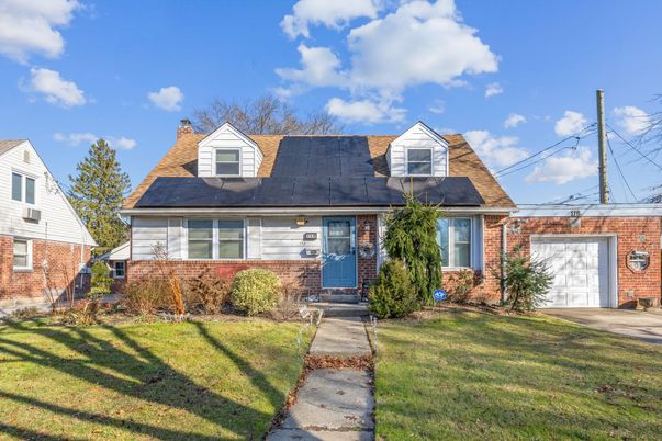 Attached, Exterior, Facade, Brick Facade, Cape Cod