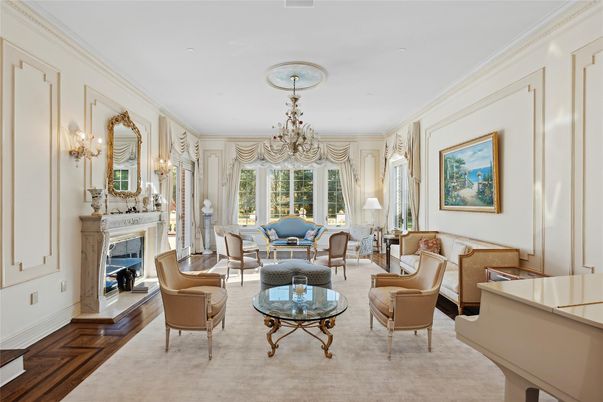 Chandelier, Fireplace, Interior, Living room, Wood Texture Flooring