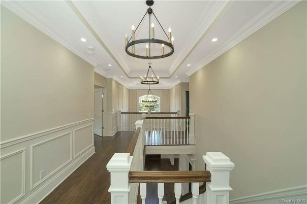 Chandelier, Interior, Recessed Lighting, Wood Texture Flooring