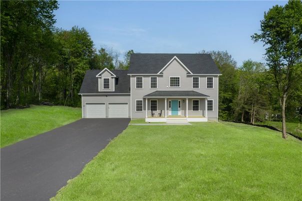 Attached, Backyard, Exterior, Facade, Farmhouse