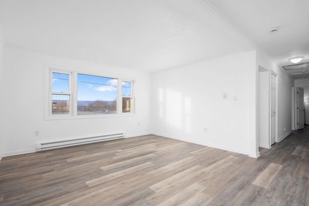 Empty room, Interior, Wood Texture Flooring