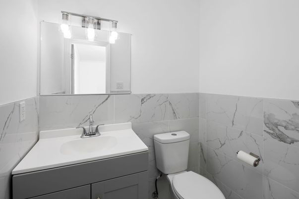 Bathroom, Interior, Marble Walls