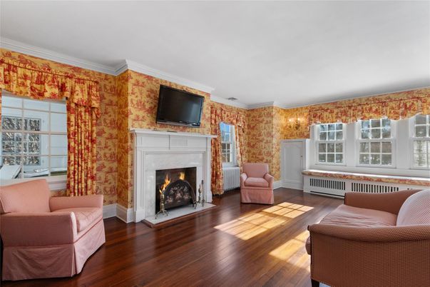 Fireplace, Interior, Wood Texture Flooring