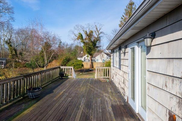 Backyard, Exterior, Wood Texture Flooring