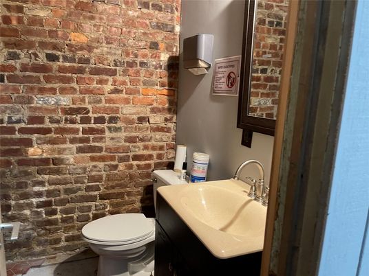 Bathroom, Interior, Stone Walls