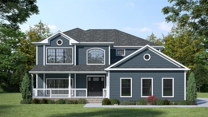Exterior, Facade, Brick Traditional
