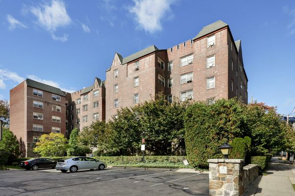 Exterior, Facade, Brick Facade, Condo Building