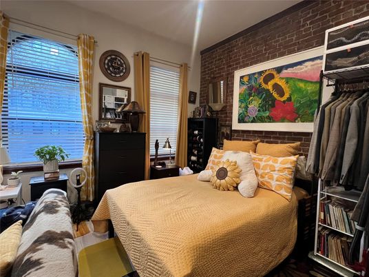 Bedroom, Interior, Stone Walls