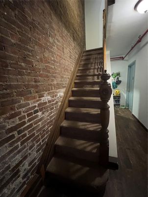 Interior, Stone Walls, Wood Texture Flooring