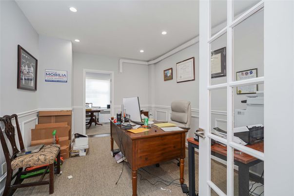 Home Office, Interior, Recessed Lighting