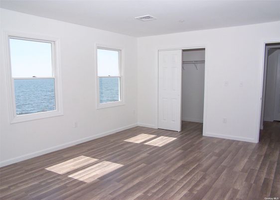 Empty room, Interior, Water, Wood Texture Flooring