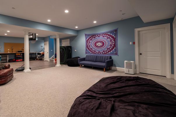 Bedroom, Fitness Equipment, Interior, Recessed Lighting